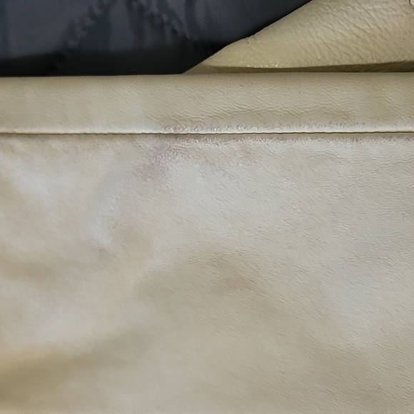 Andrew Mark Leather Coyote Fur Jacket Size  XS - Picture 16 of 16